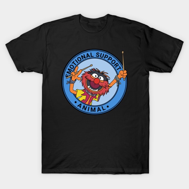 Muppets Emotional Support Animal T-Shirt by valentinahramov